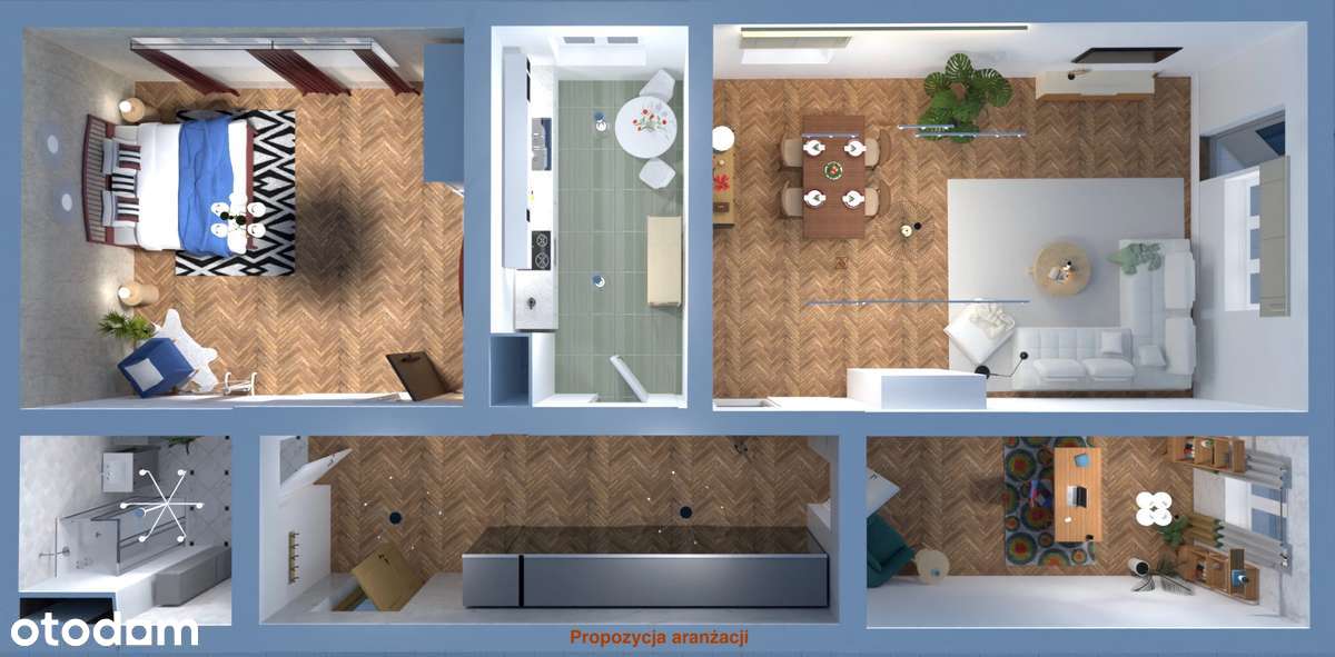 Jasne, ustawne 3 pokoje | Świetny układ i duże możliwości-7