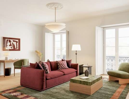 T3 Penthouse, uma joia íntima no coração da Baixa. - Grande imagem: 5/23