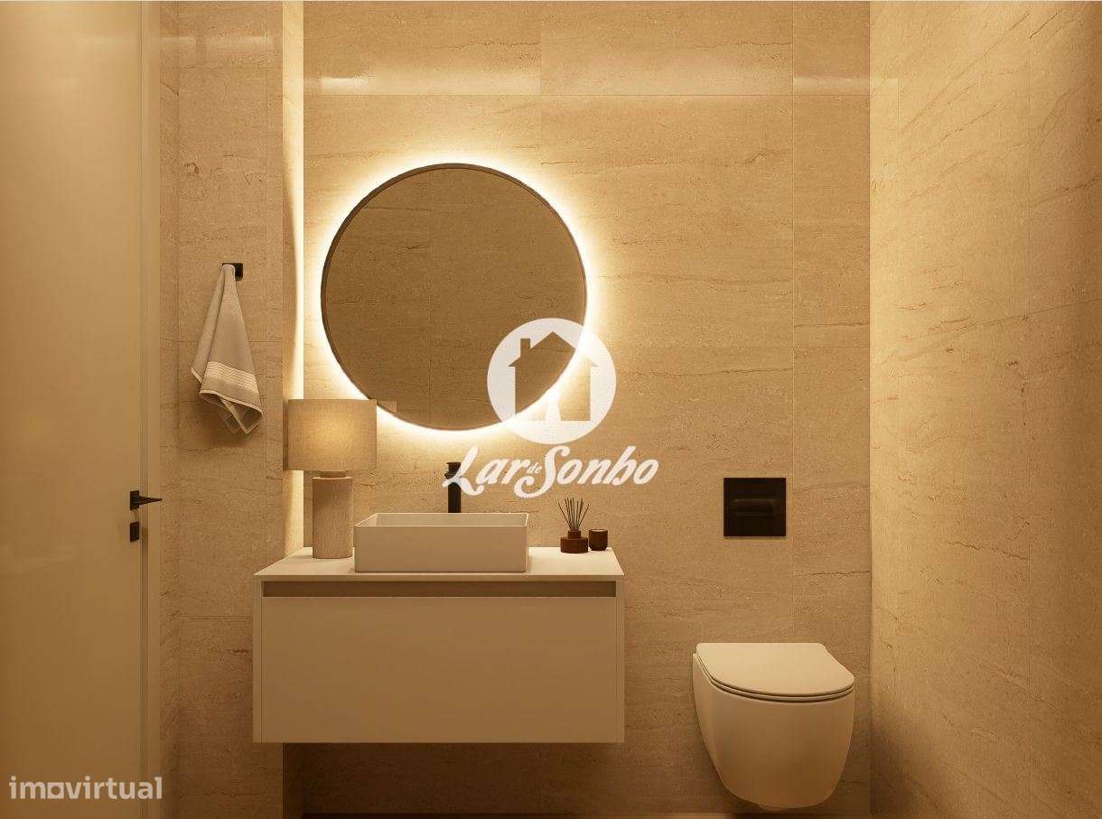Apartamento T2 em construção, em condomínio fechado com piscina-9