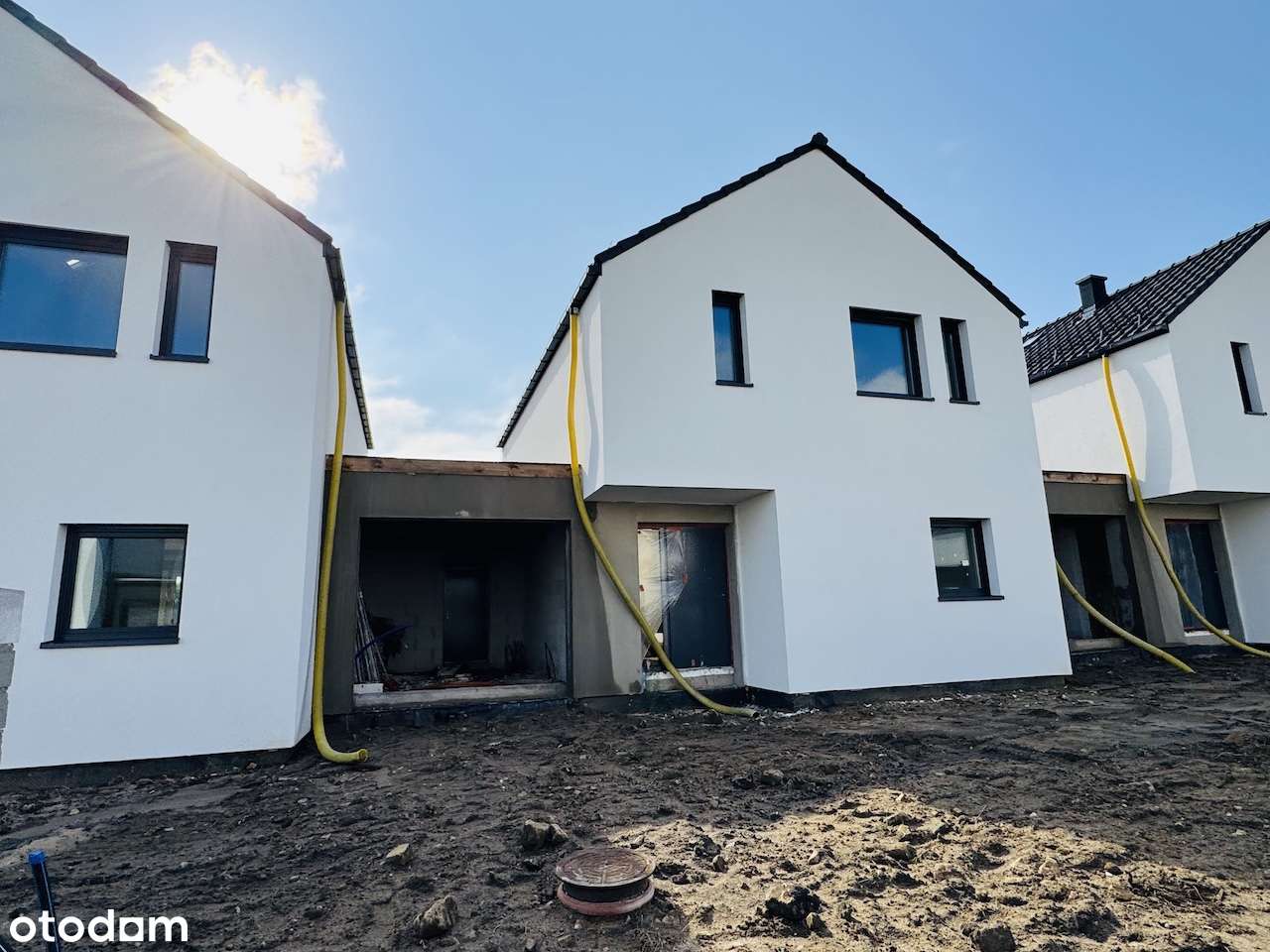 Nowy dom połączony tylko garażem z sąsiadem,TOP!!!-3