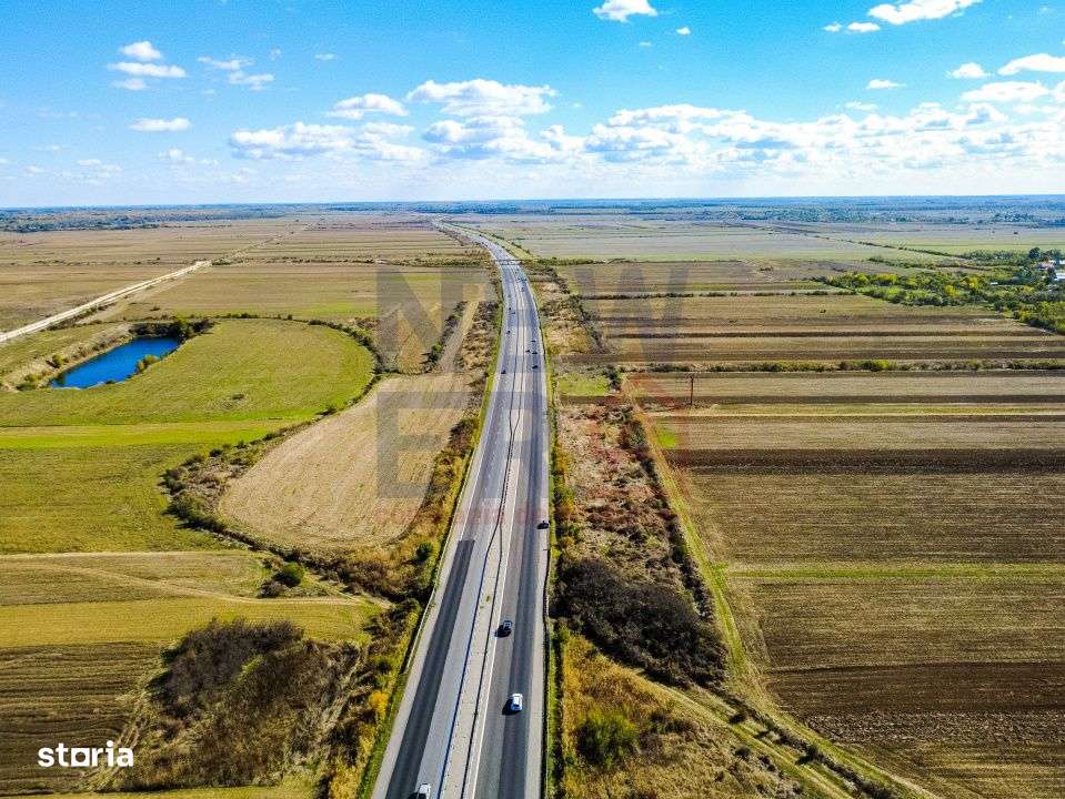 Terenuri industriale cu deschidere la A1, km 64 – Jugureni, Dambovit - Imagine principală: 1/15