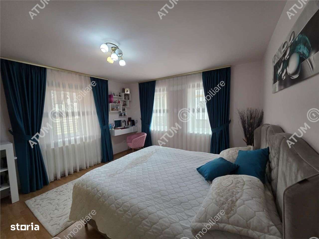 Casa individuala 5 camere piscina interioara teren 500 mp Turnisor-1