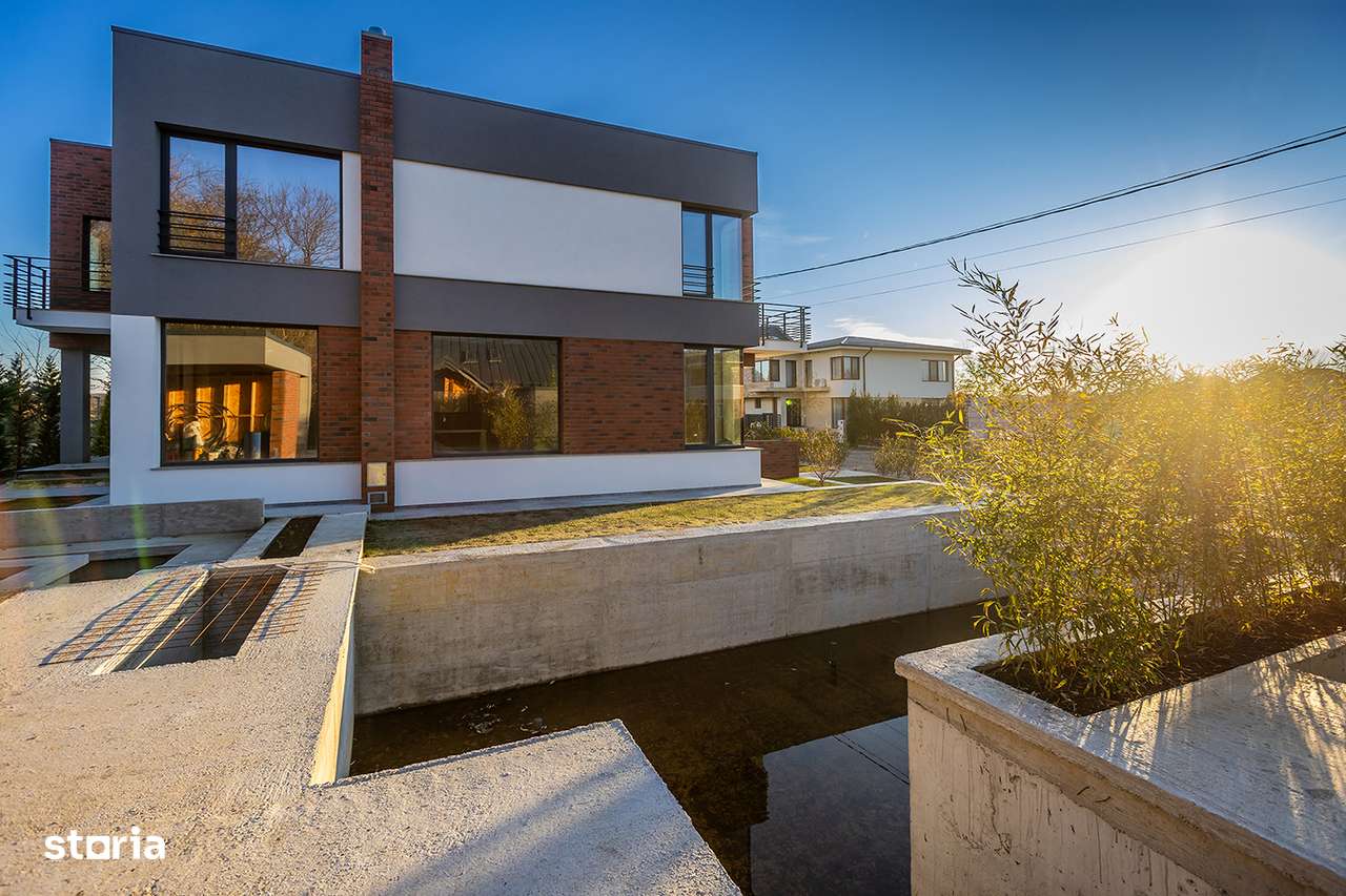 Pădurea Vlăsiei Design Modern Relaxare deplină Vilă cu Piscină-15