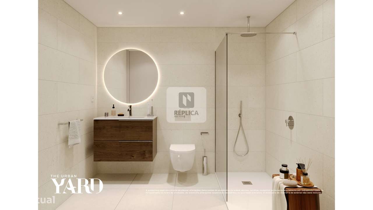 Apartamento T0 com Varanda no The Yard Urban nos Jardins da Arrábida - Grande imagem: 5/10