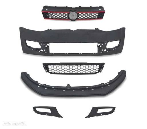 PÁRA-CHOQUES FRONTAL PARA VOLKSWAGEN VW POLO 6R 09-14 LOOK GTI - 2
