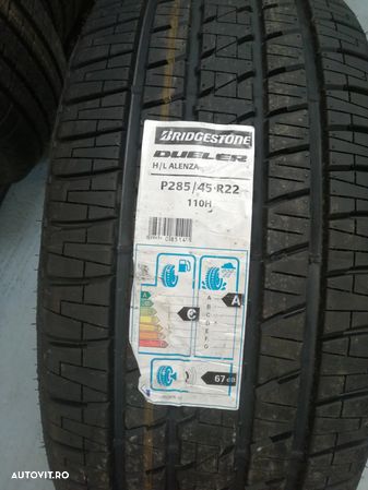 Anvelope noi vara P285/45 R22 BRIDGESTONE DUELER HL ALENZA 110H - 1