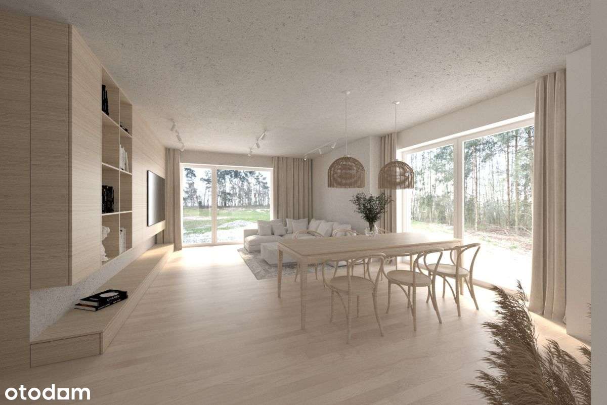 Dom parterowy w otulinie lasu-6