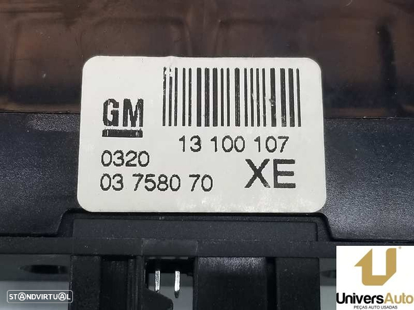 INTERRUPTOR BOTÃO DE EMERGÊNCIA OPEL ASTRA H TWINTOP 2007 -13100107 - 3