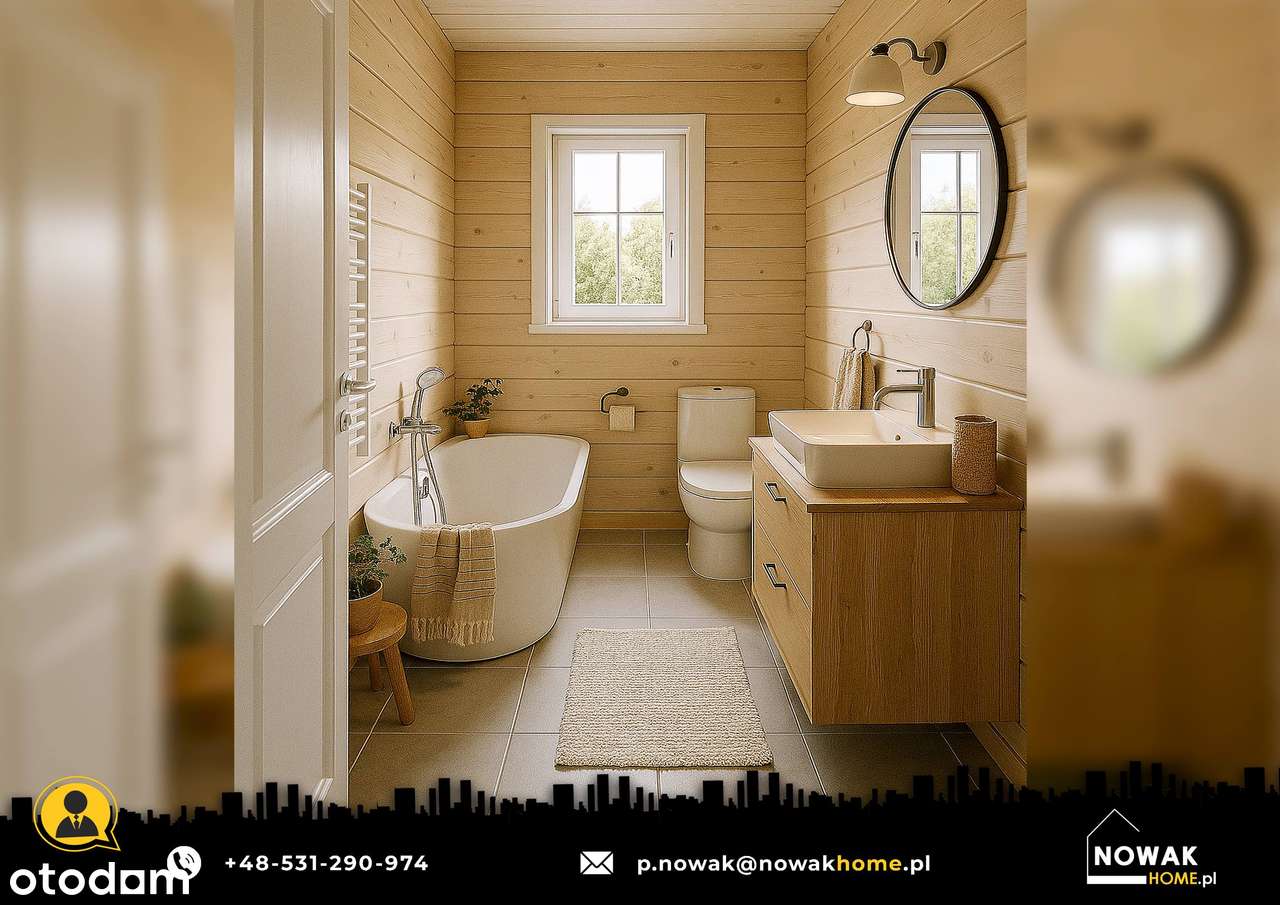 Koniaczów. Nowy Dom w Stylu Góralskim - Pełny obrazek: 5/10