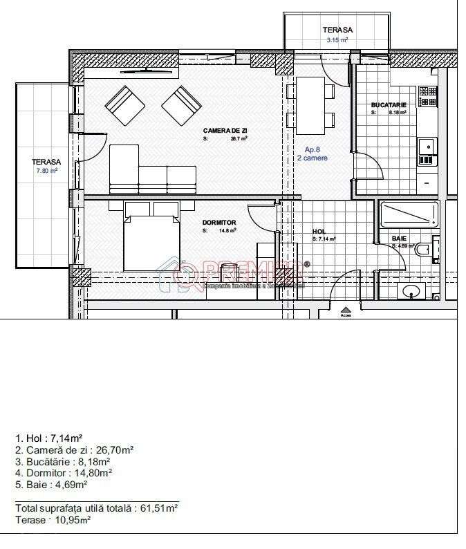 Carol Park - 2 camere - Serban Voda - Tineretului - Imagine principală: 2/12