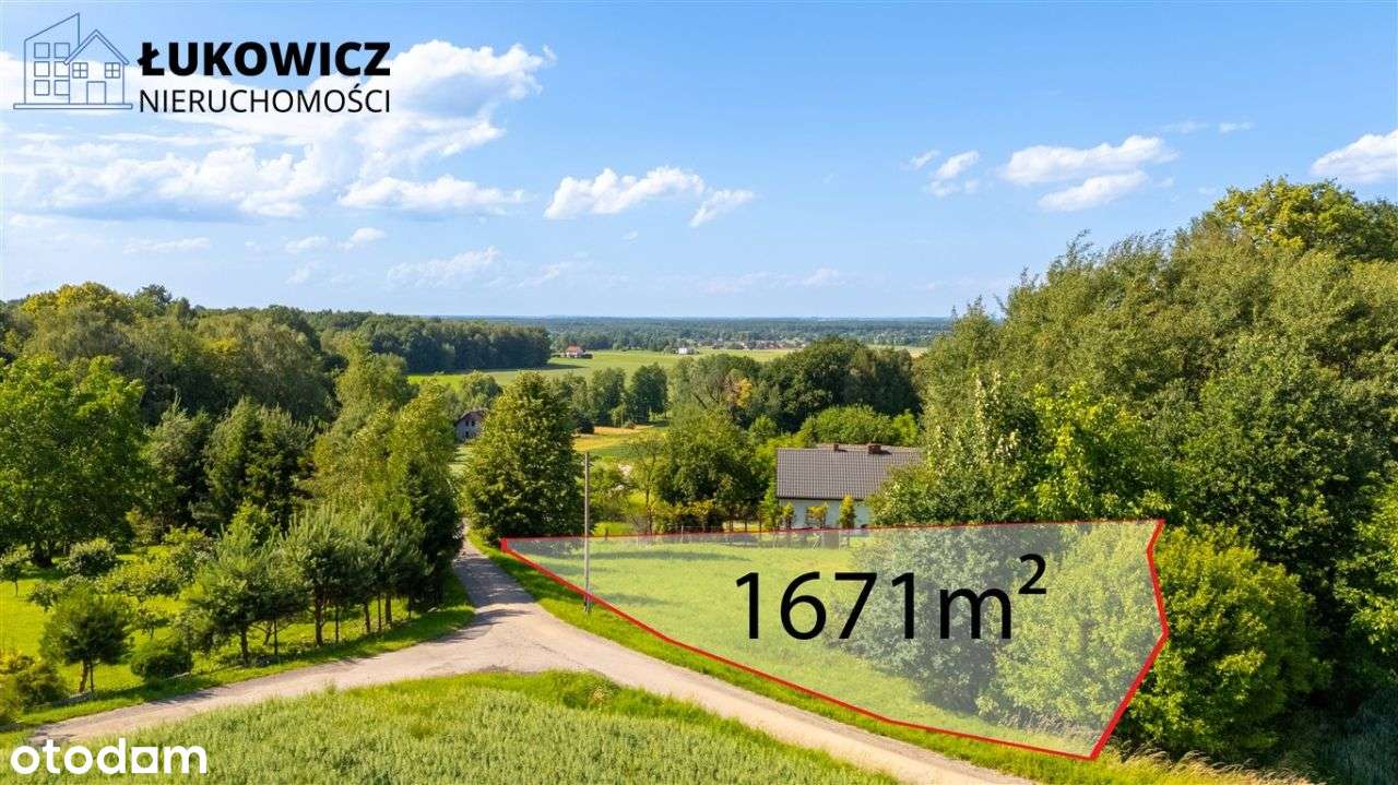 Działka budowlana w Rudzicy 1671 m²! Dużo zieleni! - Pełny obrazek: 2/20
