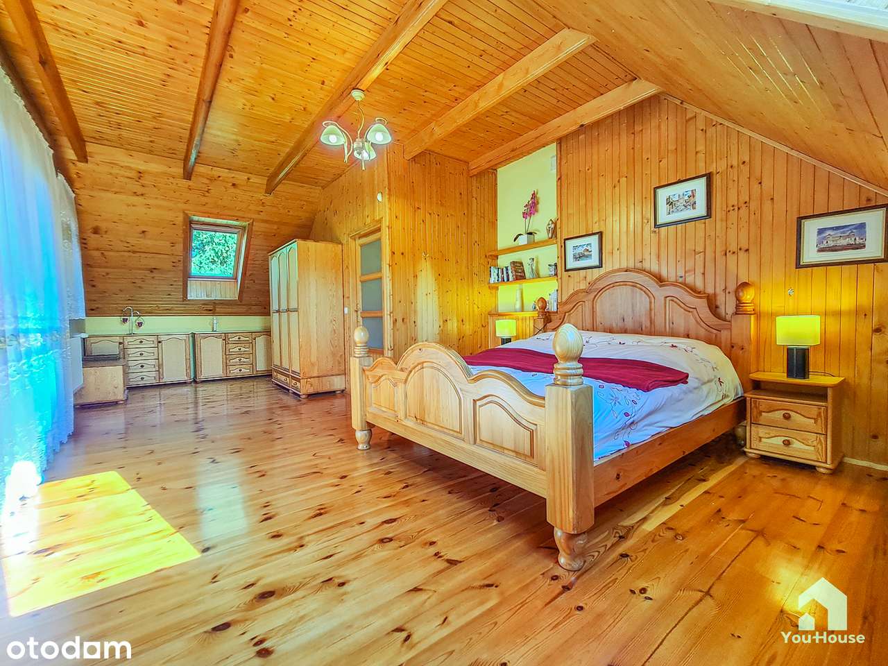 Dom z linią brzegową Jeziora Osetno-17