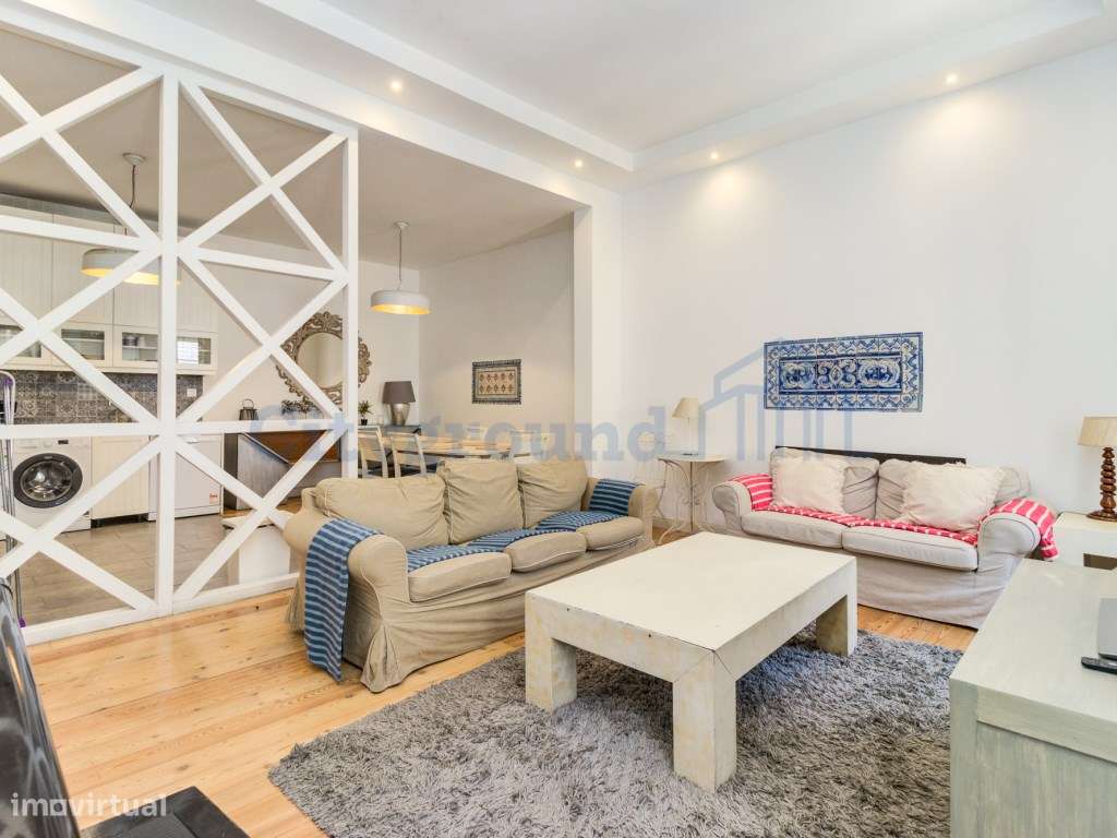 Apartamento T3 cheio de charme em plena Baixa Lisboeta - Grande imagem: 4/25
