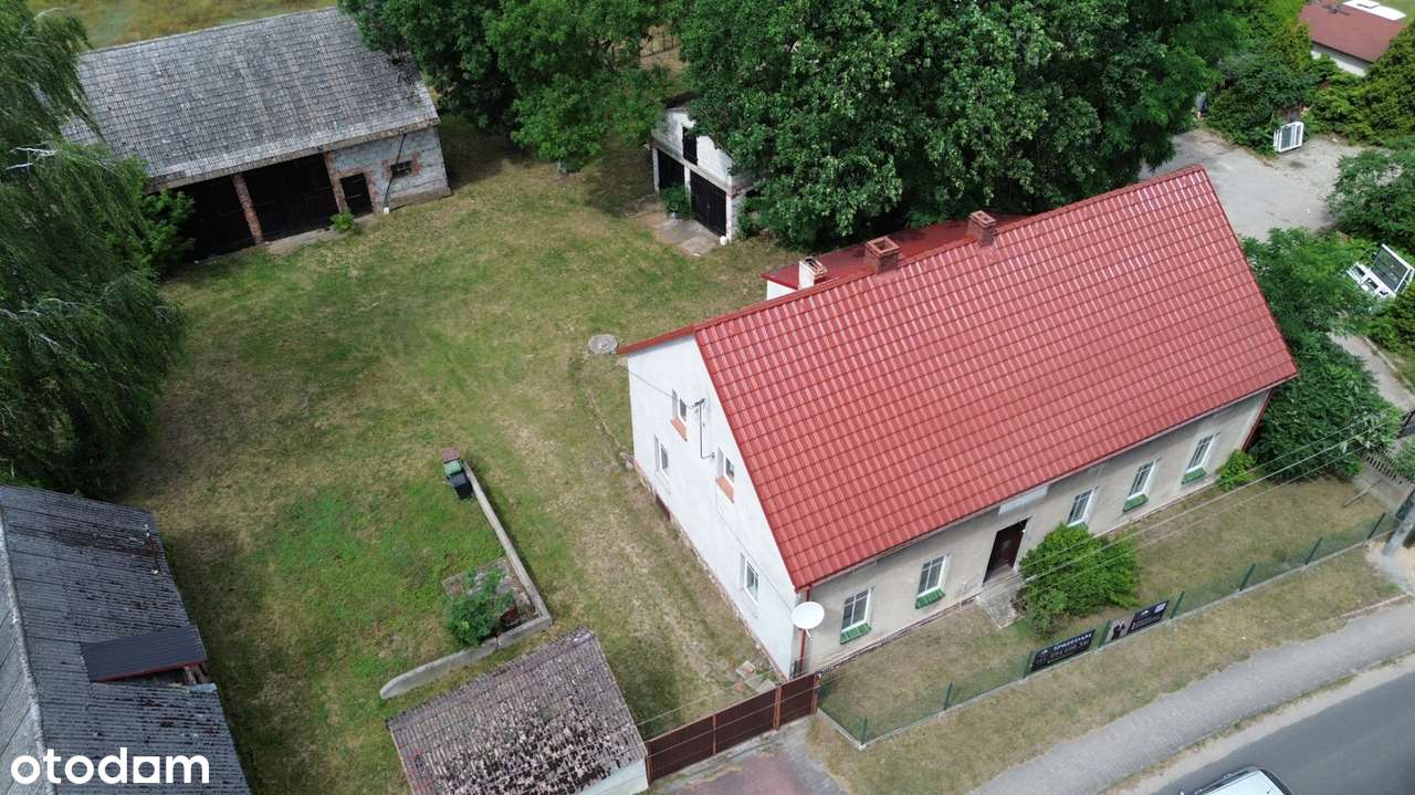 Dom z dużym potencjałem + zabudowania magazynowe  Działka 41 arów-4