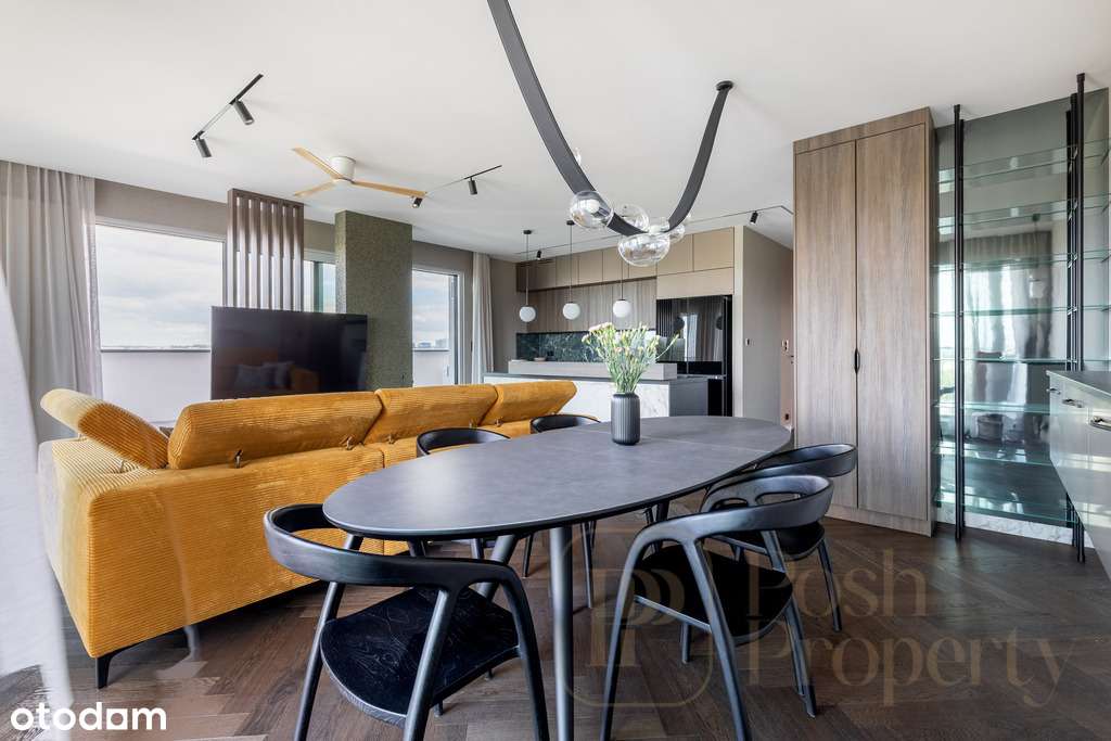 Spektakularny penthouse z dużym tarasem i widokiem