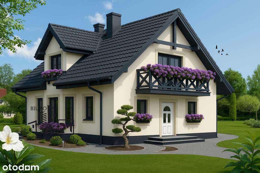 Dwie działki z rozpoczętą budową domu – Markusy-7