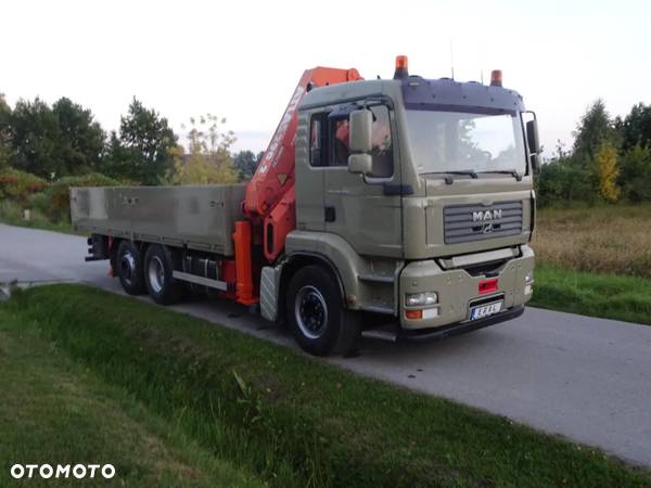 MAN TGA 26.350 HDS Atlas 290.2 na tarczki sprowadzony z Niemiec - 12