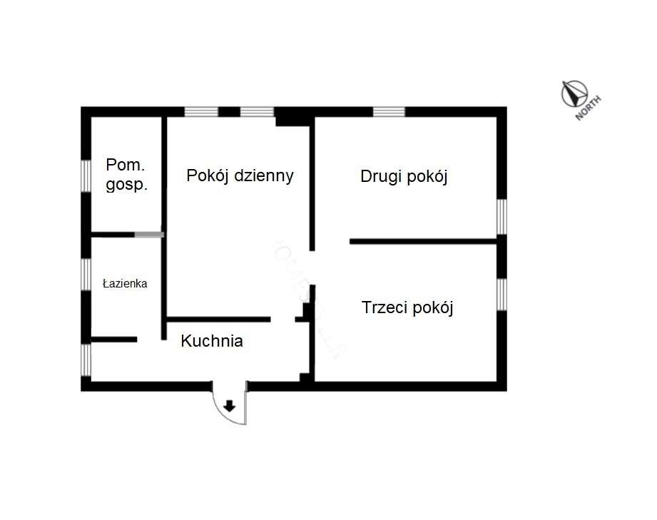 Klimatyczne 3 pokoje | blisko centrum | Chrobrego-16