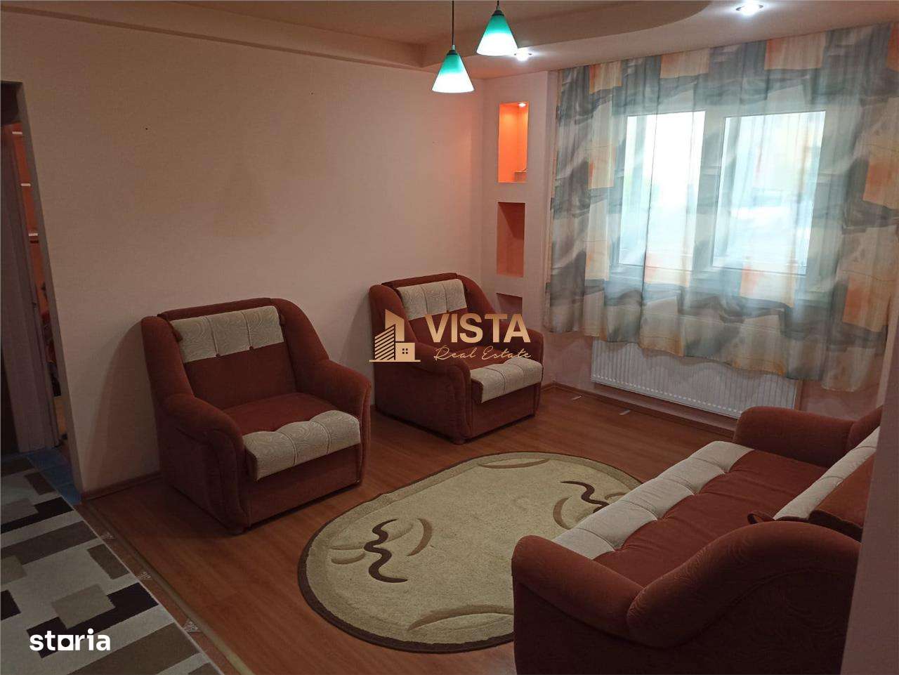Apartament 2 camere, 50mp, mobilatutilat, parter, Noua - Imagine principală: 5/6