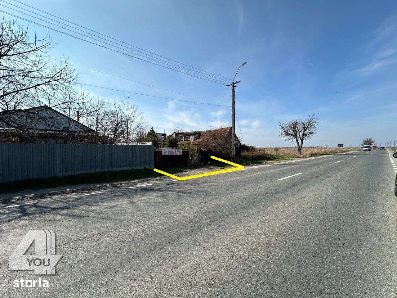 Teren intravilan 720 mp Sâmbăteni, cu fundatie fs.11 ml - 18500 euro - Imagine principală: 2/4