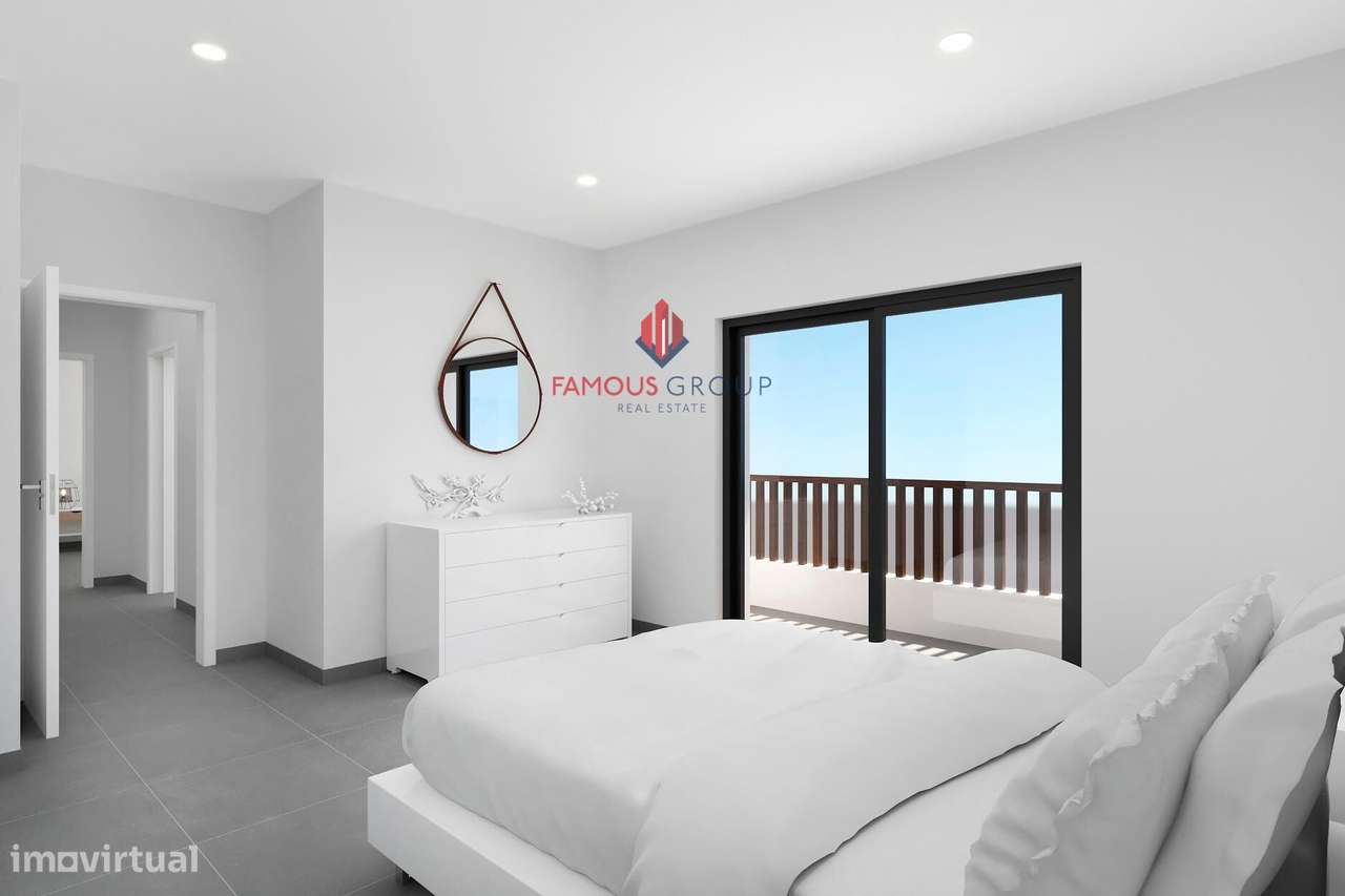 Apartamento T3 novo com estacionamento-9