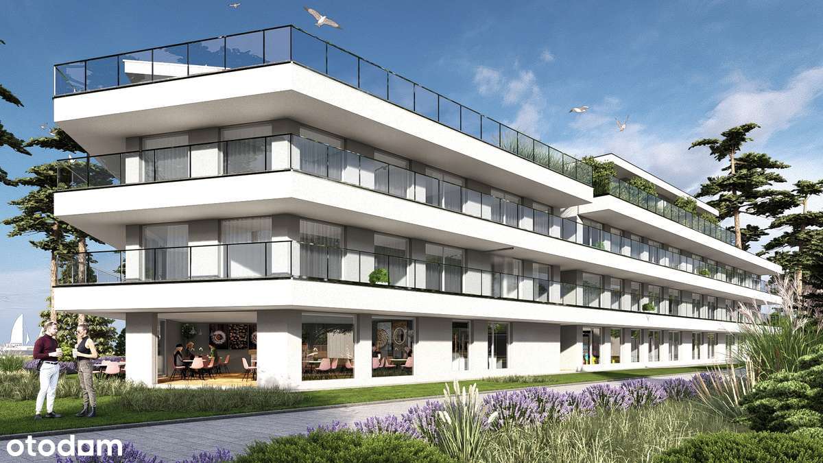 Rewal ul. Klifowa 22 | apartament 2-pok. | C.1.3 BOCZNY WIDOK NA MORZE - Pełny obrazek: 3/18