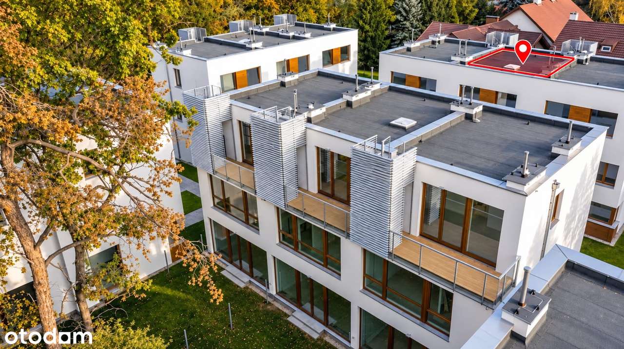 Strefa A,3 poziomowy apartament 6-pok , 2#garaz,balkon,taras,ogródek