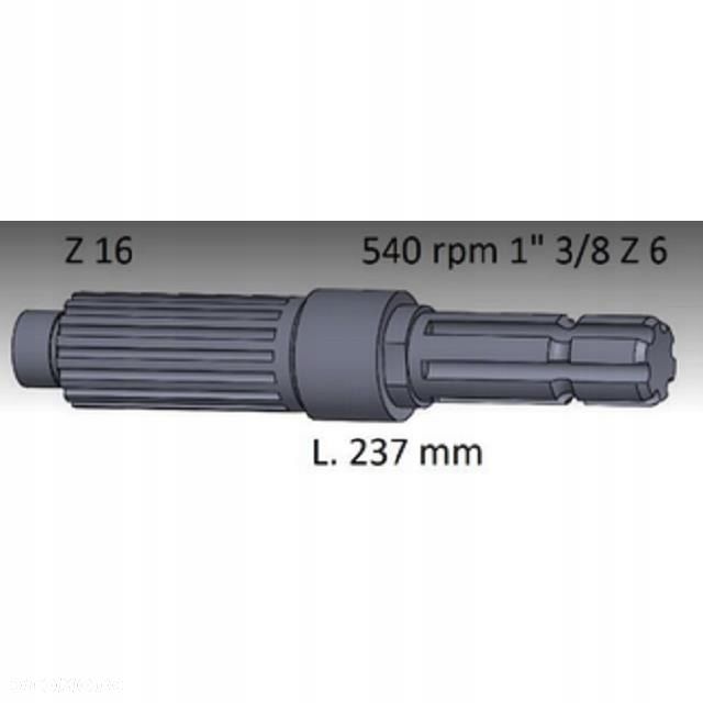 WAŁEK WOM JOHN DEERE 830 1350 1850 2650 L34193 - 1