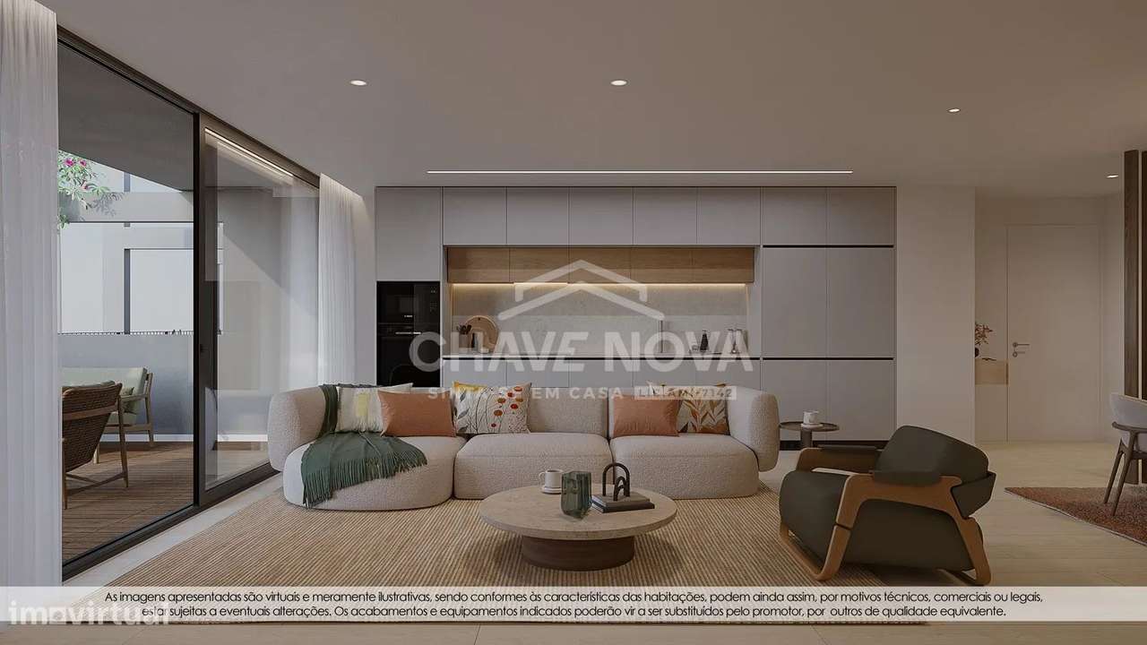 T3 Novo Último Piso c/ Terraço e Box em Santa Marinha (Coimbrões)-1