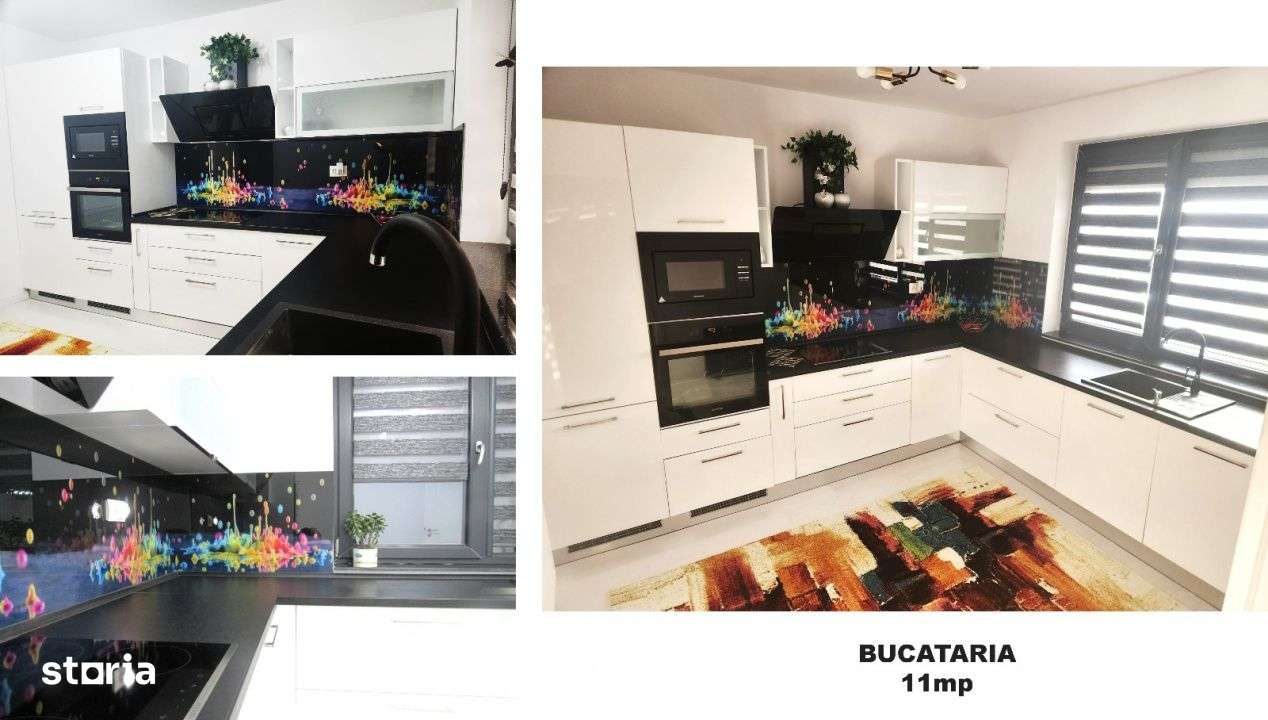 Domnesti, Vila duplex, mobilata si utilata, 4 camere, 135mp, teren 250-9