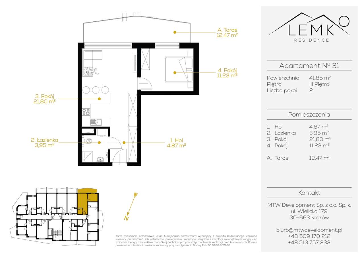 Lemko Residence | Przedsprzedaż! | 31| rezerwacja - Pełny obrazek: 2/8