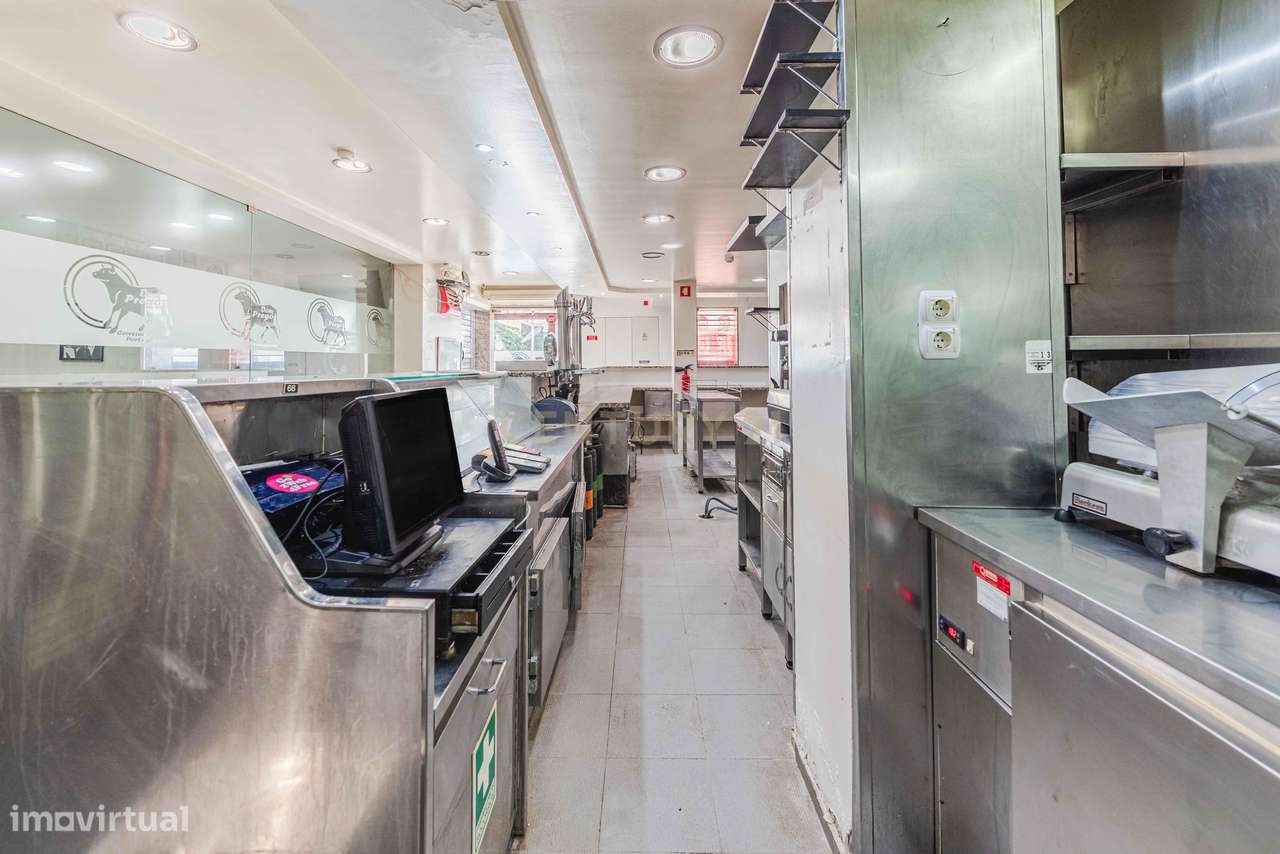 LOJA COMERCIAL | RESTAURANTE | CENTRO QUELUZ | PENDÃO | VENDA - Grande imagem: 4/6