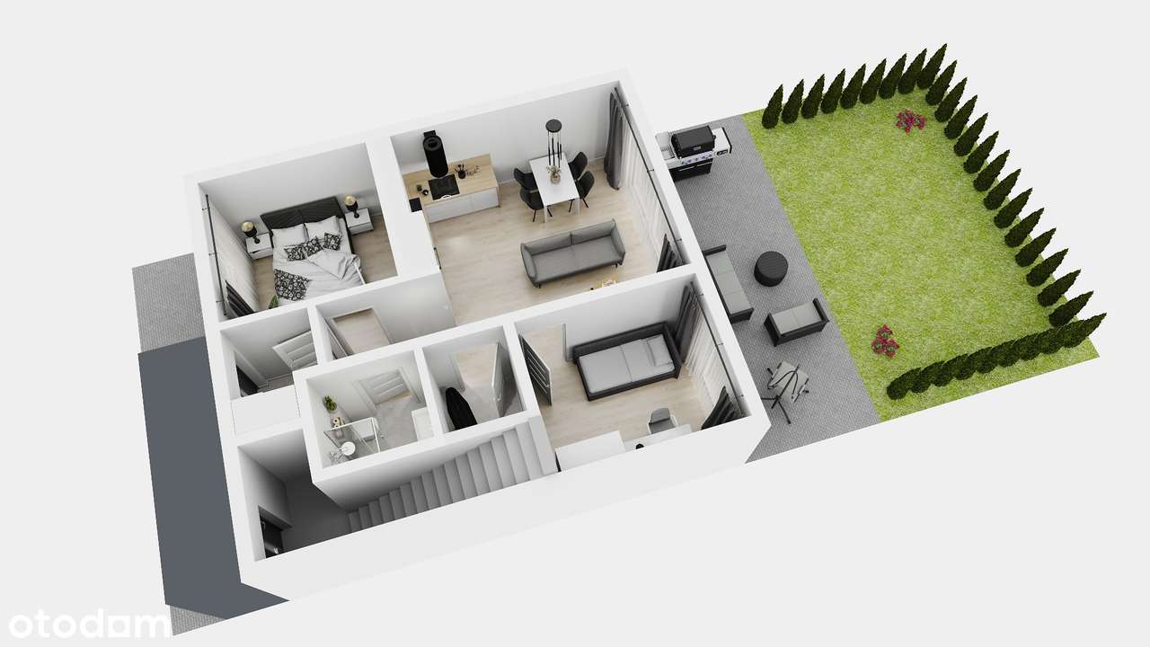 Nowe apartamenty  z dużym ogródkiem Mikołów - Borowa Wieś - Pełny obrazek: 4/20