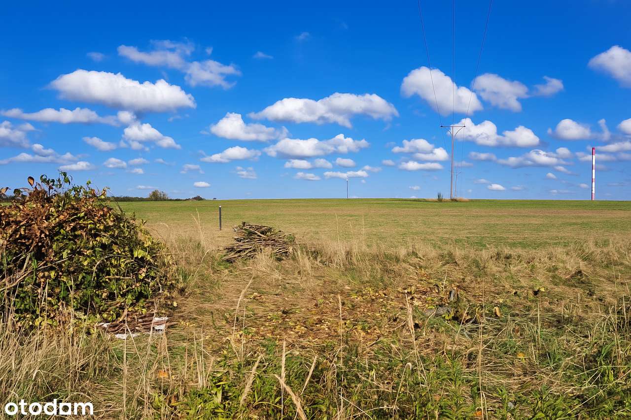 Piękny widok, spokojna okolica, nowo planowana część Chróstnika - Pełny obrazek: 5/6