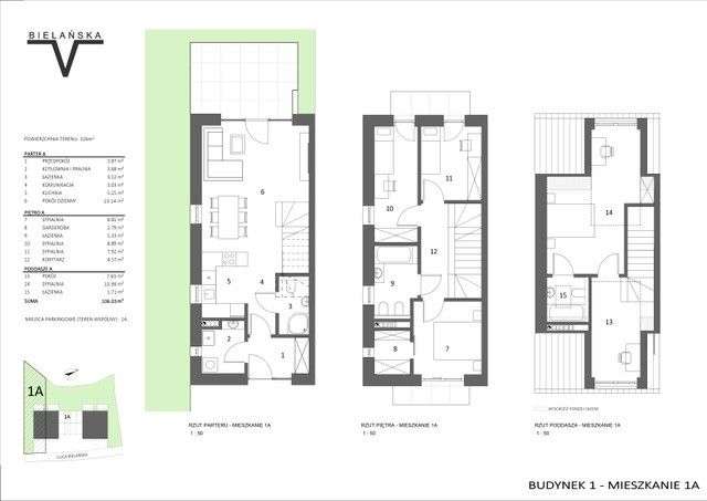 Dom bliźniak w kameralnej inwestycji na Bielanach-11