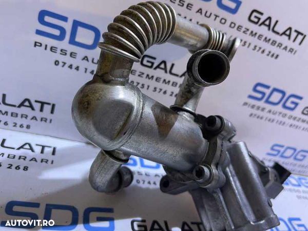 Supapa Valva EGR cu Racitor Gaze Fiat Grande Punto 1.3 JTD 2005 - 2012 Cod Engitech500026 - 2