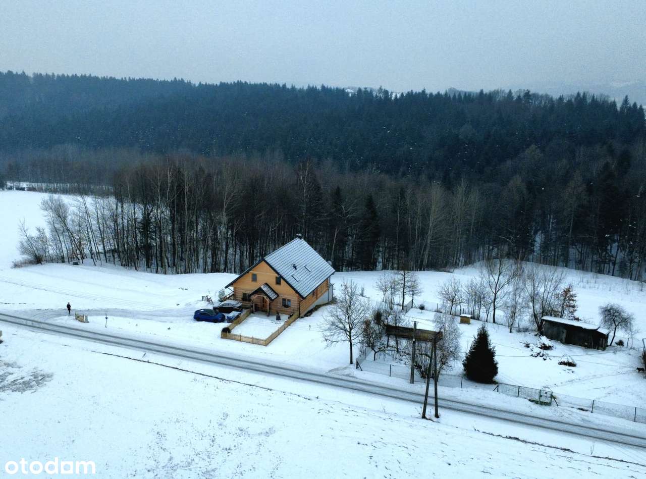 Dom z bala świerkowego | 187 m2 | Chojnik, gm. Gromnik-7