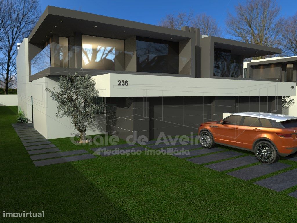 Moradia T4 Arquitetura moderna - AVEIRO