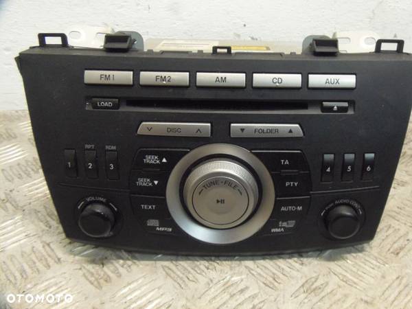 RADIO RADIOODTWARZACZ CD MAZDA 3 II BL 08-13 - 6