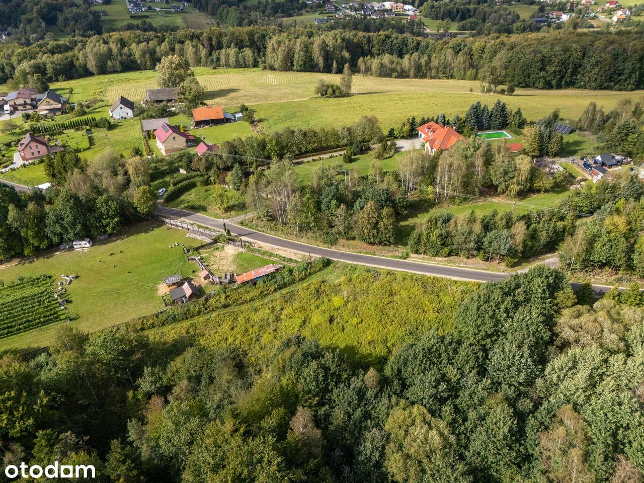 Działka rolno-budowlana z lasem | tuż przy Kalwarii Zebrzydowskiej-1