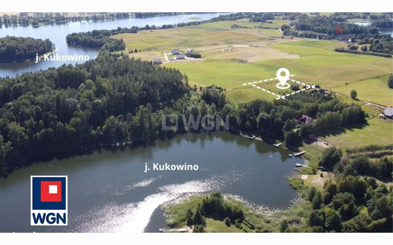 Działka budowlana - Zabielne, gm. Olecko, nad jezi - Pełny obrazek: 3/10