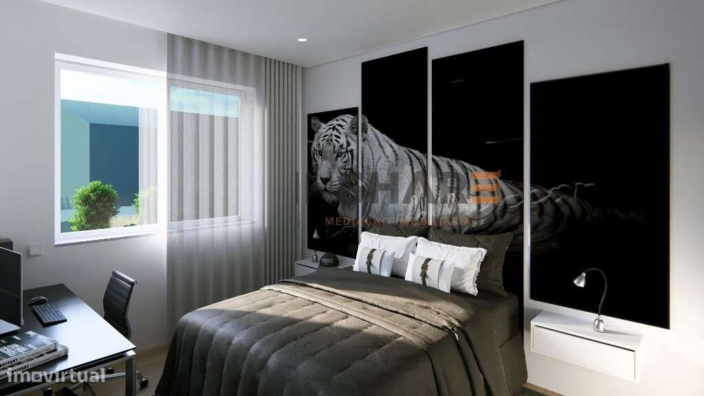 Moradia T3  Individual c/  Escritório – Palmeira, Braga-28