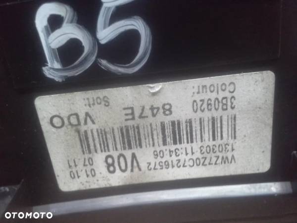 Volkswagen Passat B5 1.9 TDi automat licznik 3B0920847E - 9