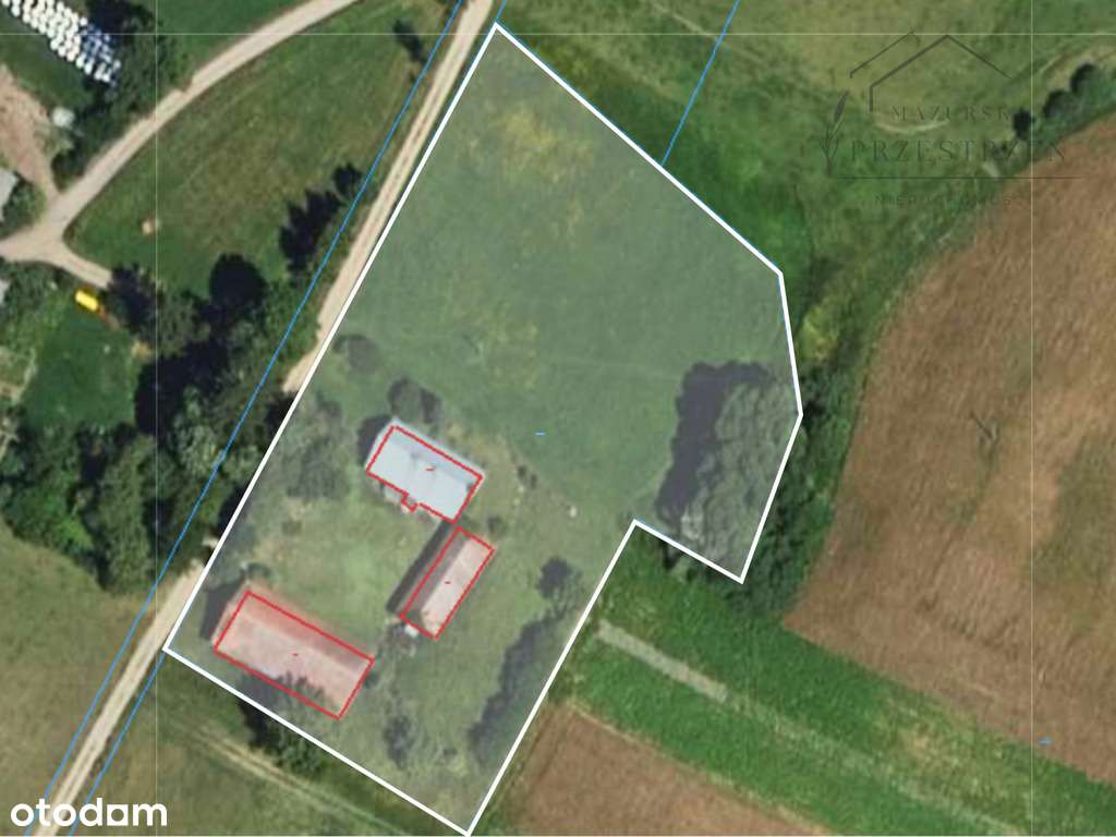 Siedlisko na Mazurach – 3 budynki, działka 6350 m²-13