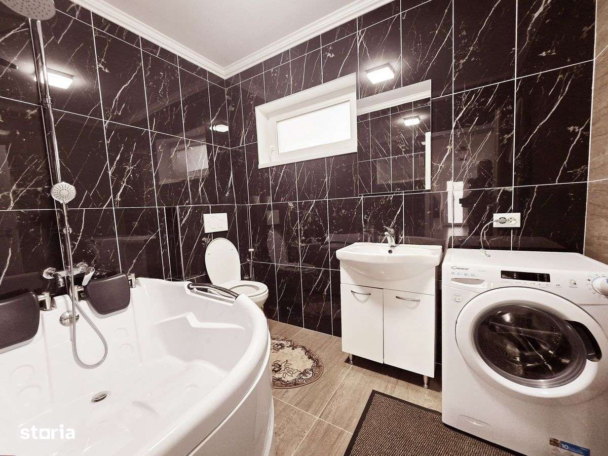 Vila 4 camere, Garaj, 2 bai, SU 210mp, teren 1000mp, CIURBESTI lac-10