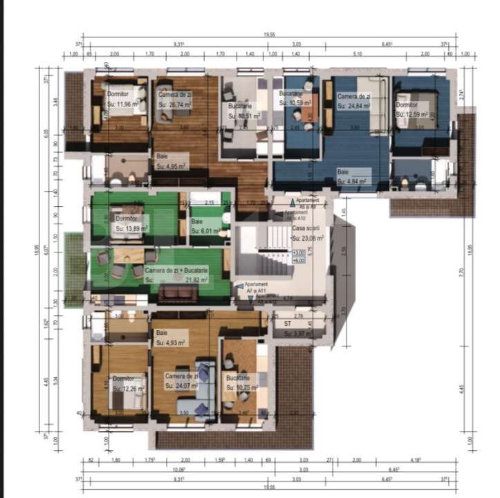Apartamente de vanzare, Rate direct la dezvoltator, COMISION 0 PENTRU - Imagine principală: 4/9