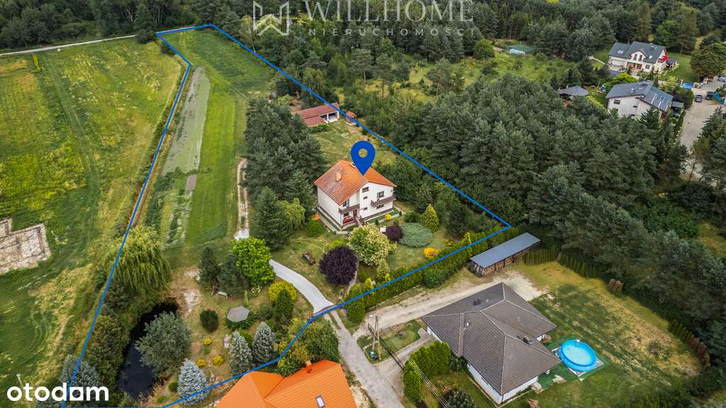 Dom pod lasem z ogromną działką-19