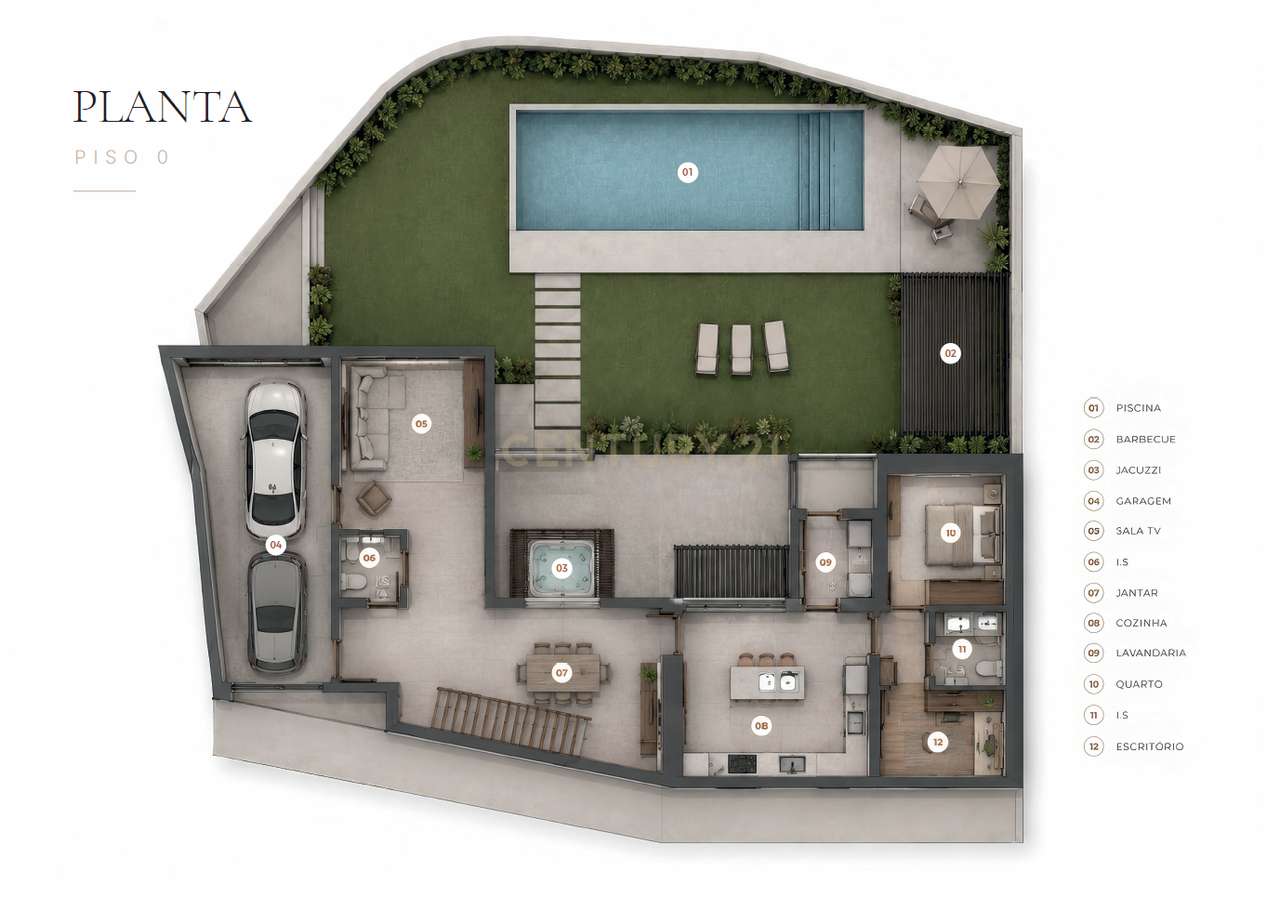 Moradia T4 de Luxo em Lavra com Piscina-27
