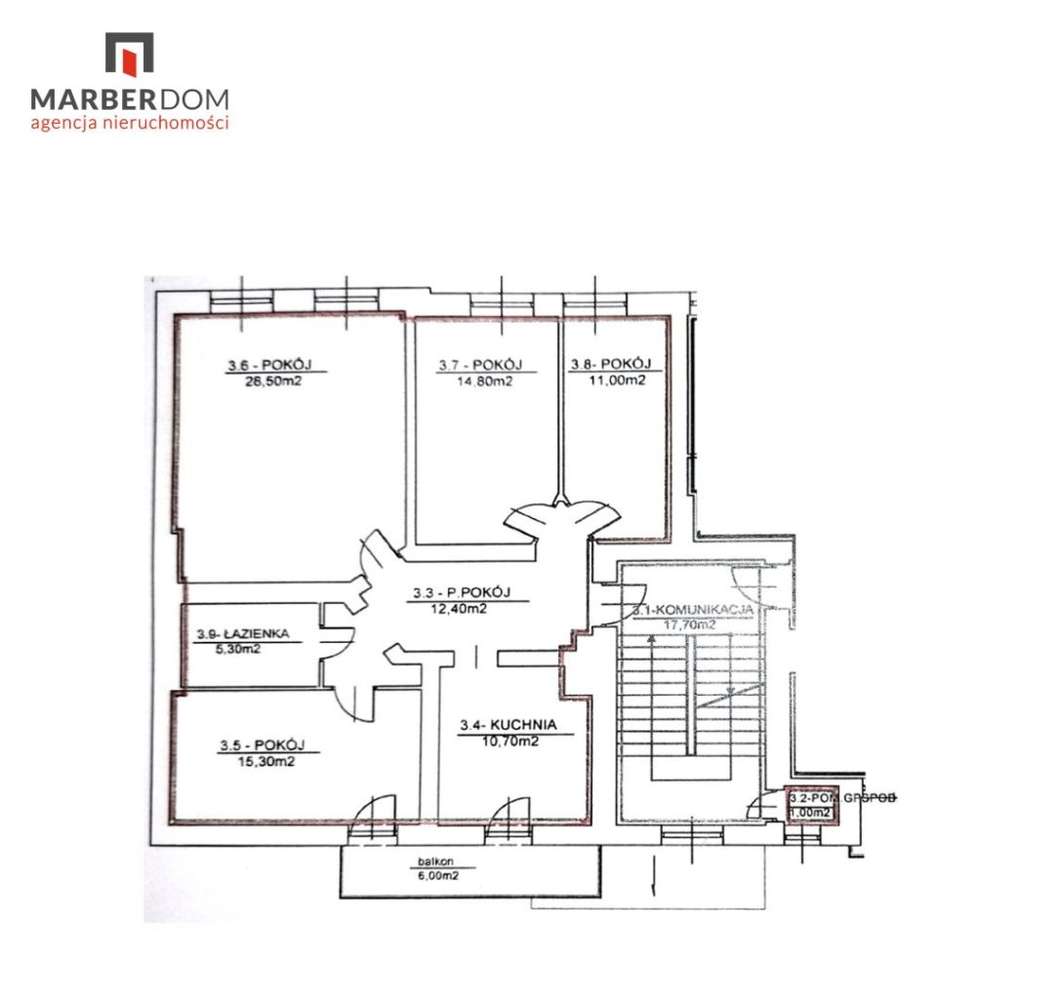 Mieszkanie 4 pokoje Chorzów Wolności balkon 98 m2-1