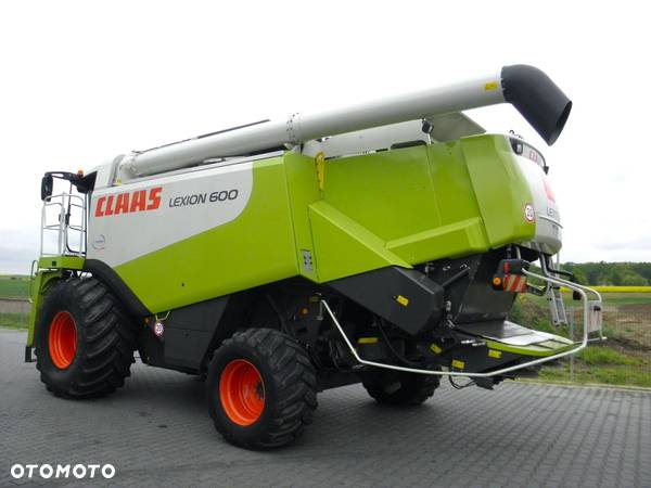 Claas Lexion 600 heder 10,5 Vario, Rok Produkcji 2008, Nie Malowany, Stan Idealny - 7